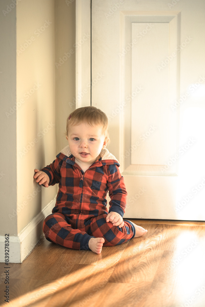 baby toddler playing color cubes toys at home or nursery baby toddler playing color cubes toys at home or nursery