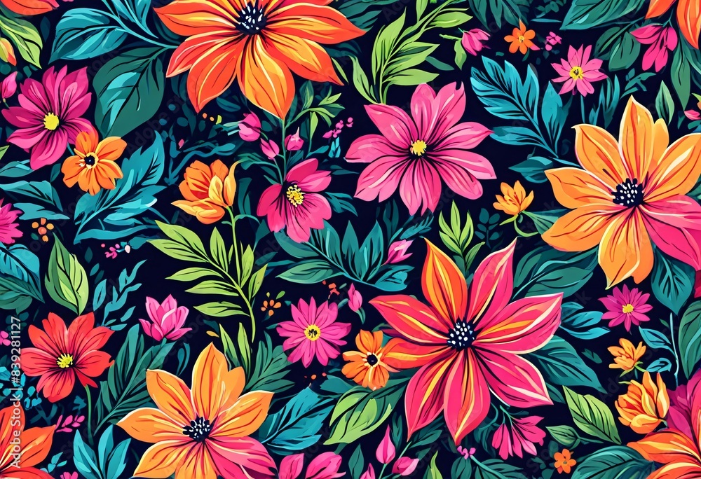 seamless floral pattern background seamless floral pattern background