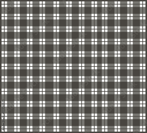 Vecteur De Motif écossais Sans Couture Ecosse Tartan. Tissu De Fond Rétro. Texture Géométrique Carrée De Couleur Vintage Check.
