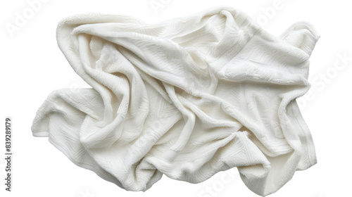 Terry Cloth On Transparent Background