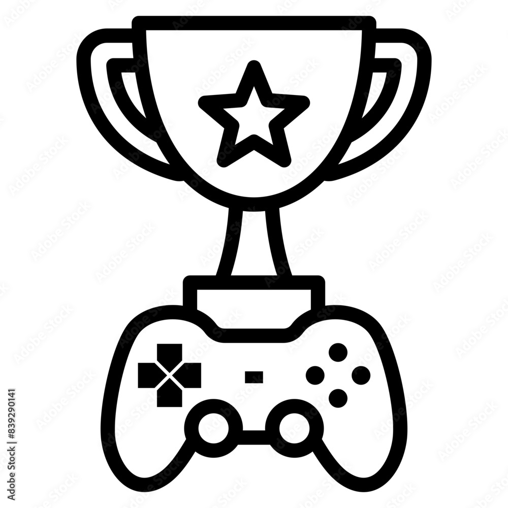 Obraz premium Esports Icon For Design Element