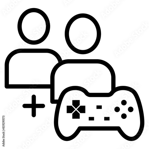Multiplayer Icon For Design Element