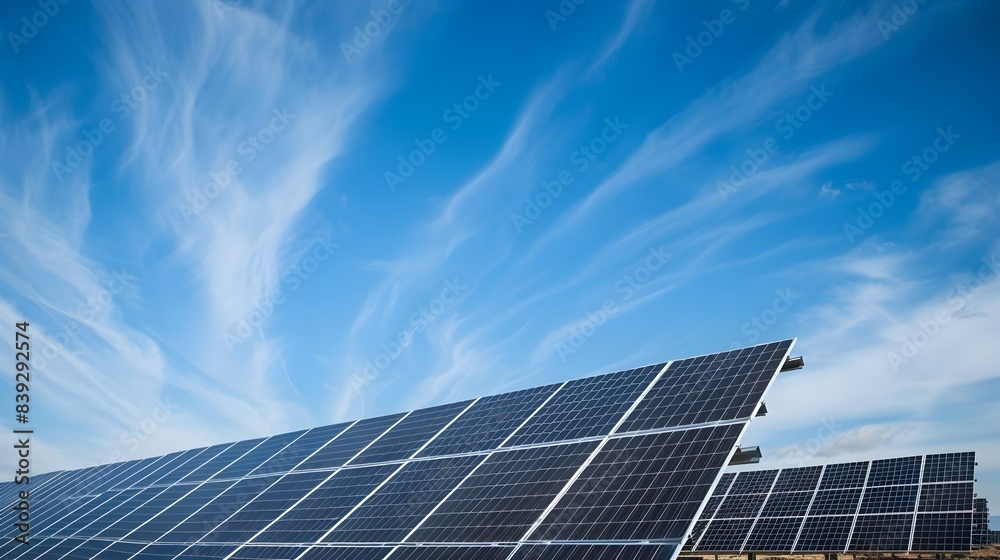 Expansive Desert Solar Farm Harnessing Renewable Energy from Abundant Sunshine Expansive Desert Solar Farm Harnessing Renewable Energy from Abundant Sunshine