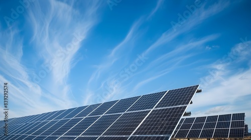 Wallpaper Mural Expansive Desert Solar Farm Harnessing Renewable Energy from Abundant Sunshine Torontodigital.ca