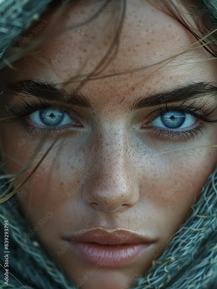 Woman's Captivating and Expressive Eyes Woman's Captivating and Expressive Eyes