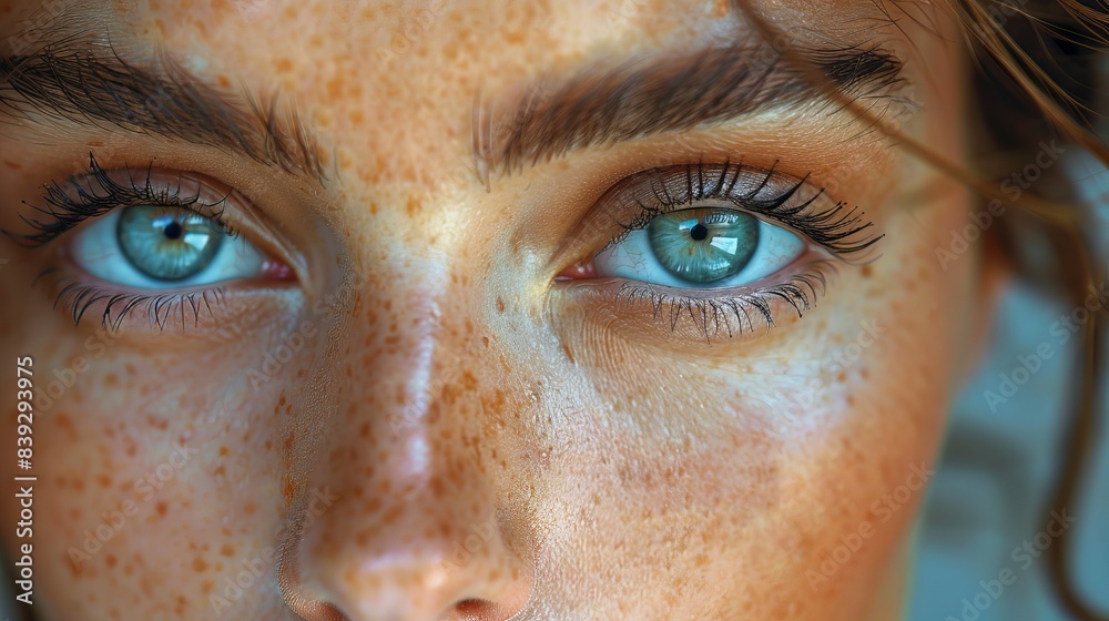 Woman's Captivating and Expressive Eyes Woman's Captivating and Expressive Eyes