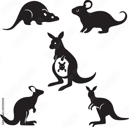The Kangaroo silhouette