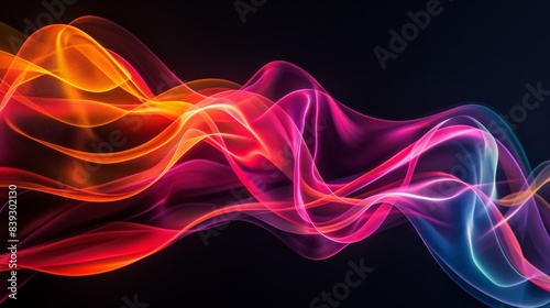 Colorful Light Waves