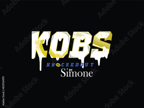 Kobs t shirt design logo