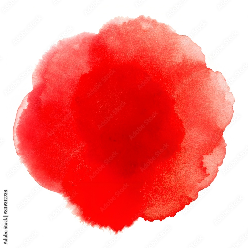red stain isolated on white background red stain isolated on white background
