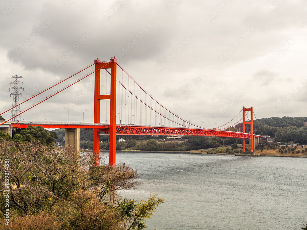 Fototapeta premium 【長崎県】平戸市・平戸大橋