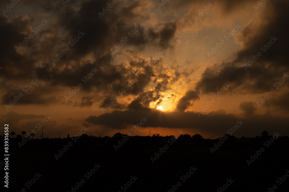 Fototapeta premium ATARDECER 