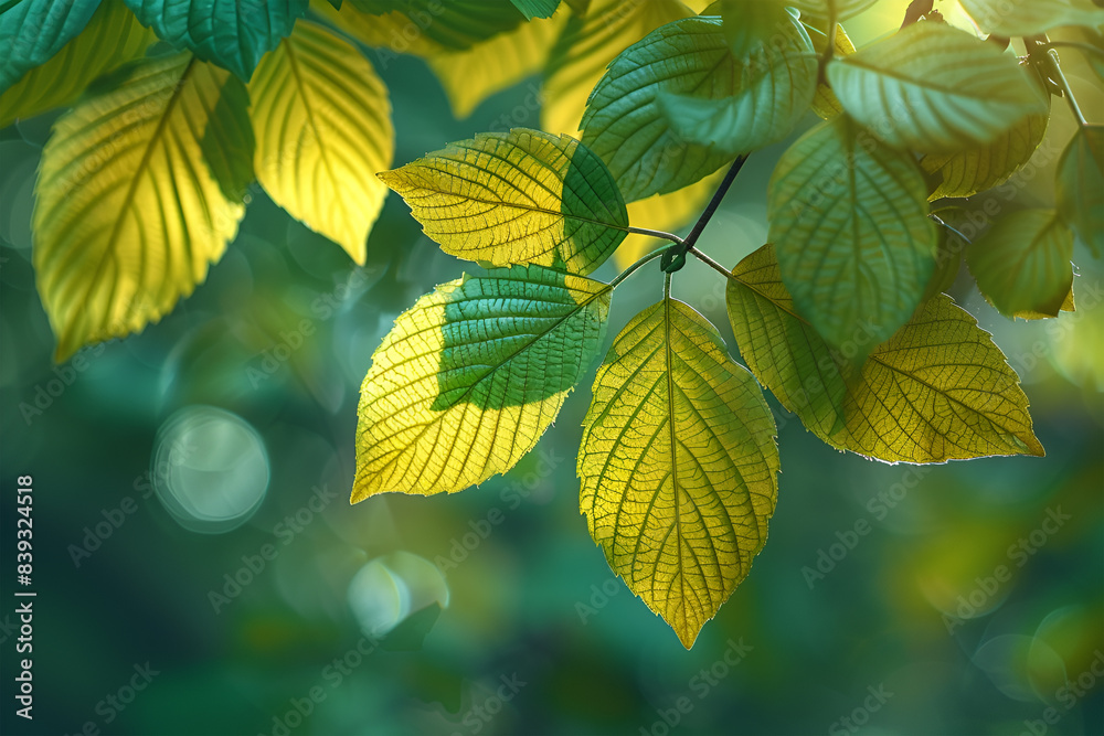 Dark green leaves in the park background image Dark green leaves in the park background image