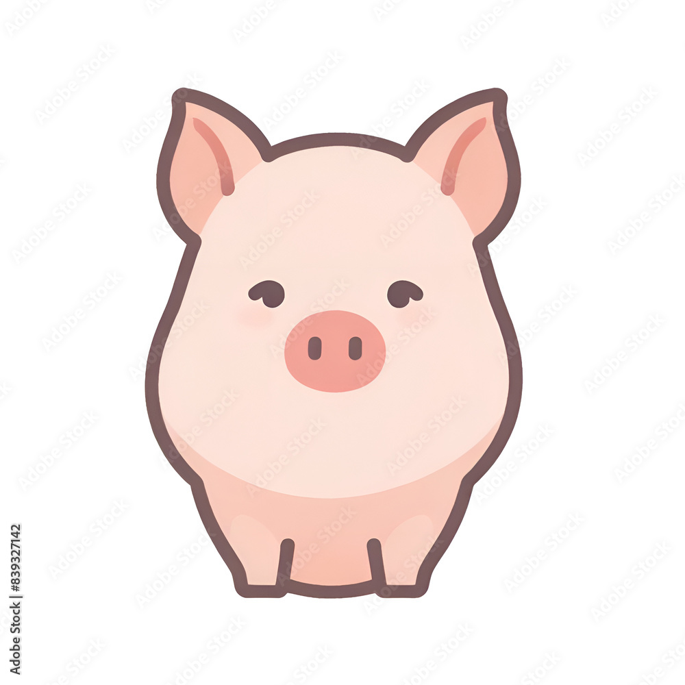 Pig transparent, simple icon, PNG, can be used easily and conveniently. Pig transparent, simple icon, PNG, can be used easily and conveniently.