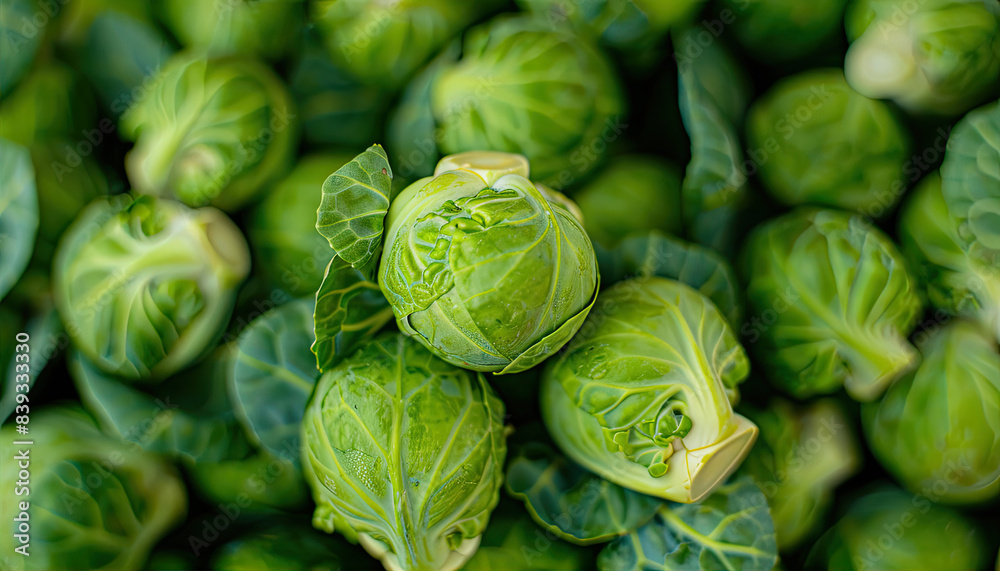 Fototapeta premium fresh city sprouts in the market