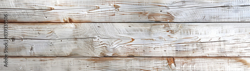 Close-up of weathered wooden planks with whitewash finish, showcasing rustic texture and natural grain, perfect for backgrounds and design projects.
