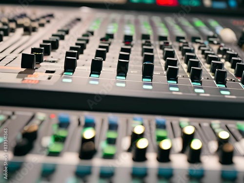 mixer console recording