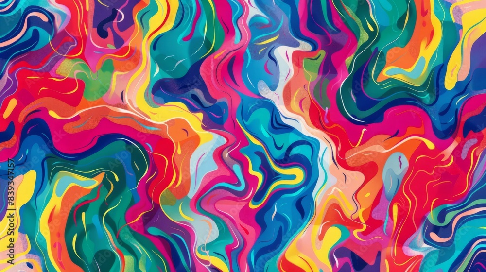 Colorful abstract background generative ai Colorful abstract background generative ai