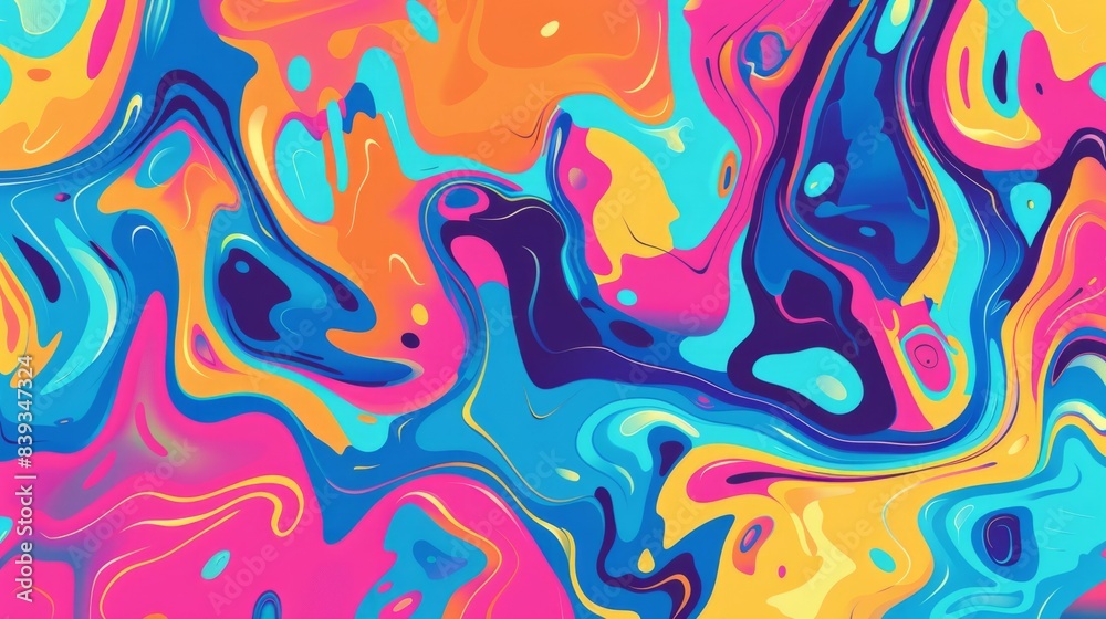 Colorful abstract background generative ai