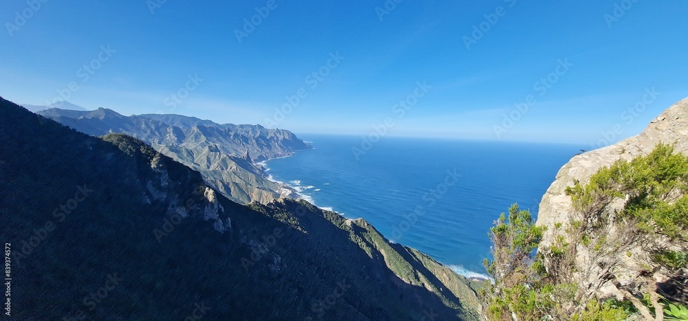 tenerife sceneries mountains cliffs and rugged sea coast tenerife sceneries mountains cliffs and rugged sea coast