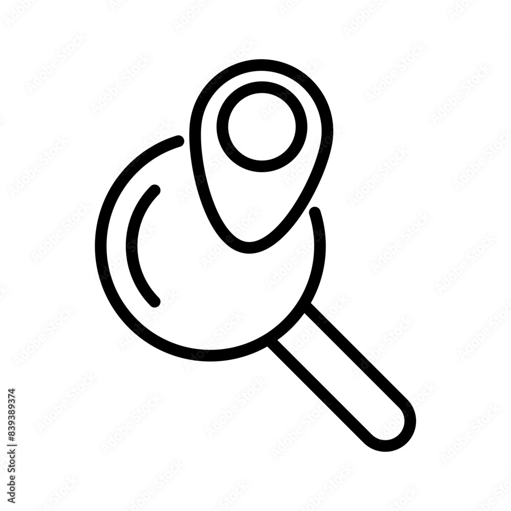 Search location icon isolated background. location pins and magnifying flat simple for infographics design, outline vector, SVG vector illustration. Search location icon isolated background. location pins and magnifying flat simple for infographics design, outline vector, SVG vector illustration.