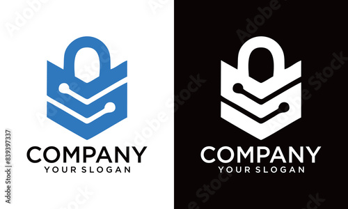 lock logo scurity safety technology