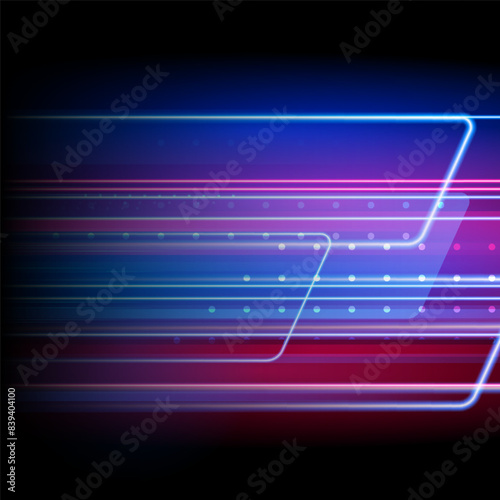 Wallpaper Mural Modern abstract high-speed movement. Dynamic arrows fly in the background. Movement technology pattern for banner or poster design background concept Torontodigital.ca