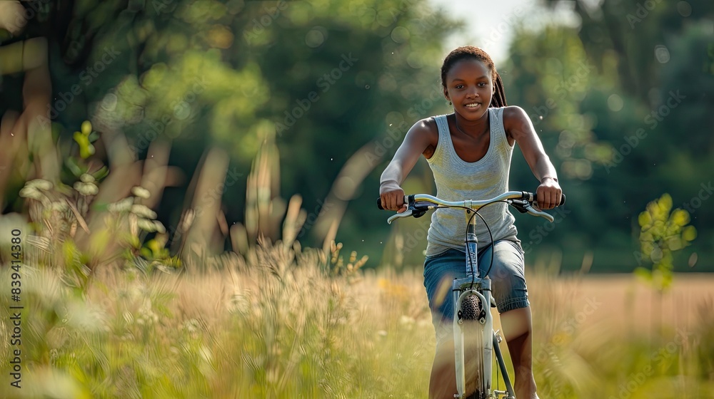 A Summer Ride Through Sun-Kissed Fields A Summer Ride Through Sun-Kissed Fields
