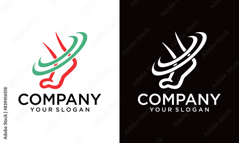 Foot and care icon logo template, Foot and ankle healthcare, ankle logo design inspiration Foot and care icon logo template, Foot and ankle healthcare, ankle logo design inspiration