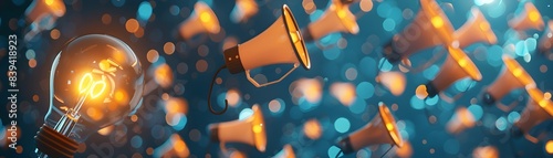Light Bulb Illuminated by T...