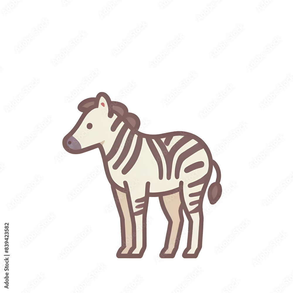 Zebra transparent, simple icon, PNG, can be used easily and conveniently. Zebra transparent, simple icon, PNG, can be used easily and conveniently.