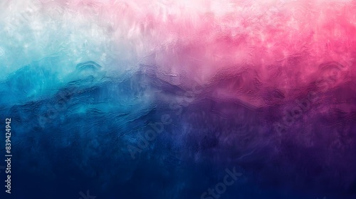 Gradient from aquamarine to violet-blue abstract background © Yelena