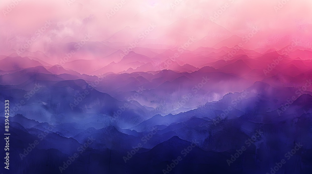 Fototapeta premium Gradient from Violet to indigo abstract shades digital colors