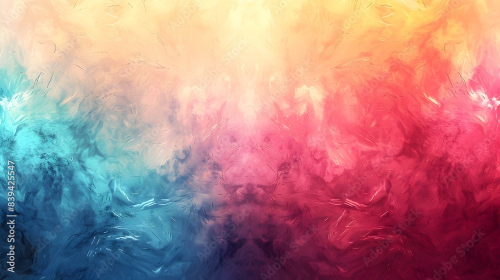 Gradient from Azure to lemon abstract shades digital backdrop