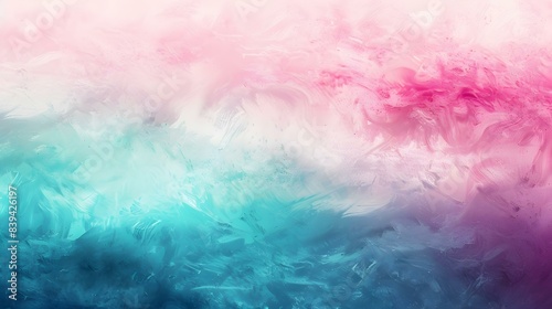 Gradient from lavender to aquamarine abstract banner