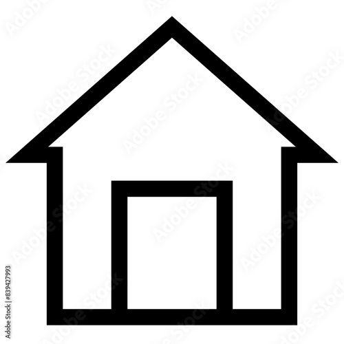 building line icon vector illustration isolated on white background