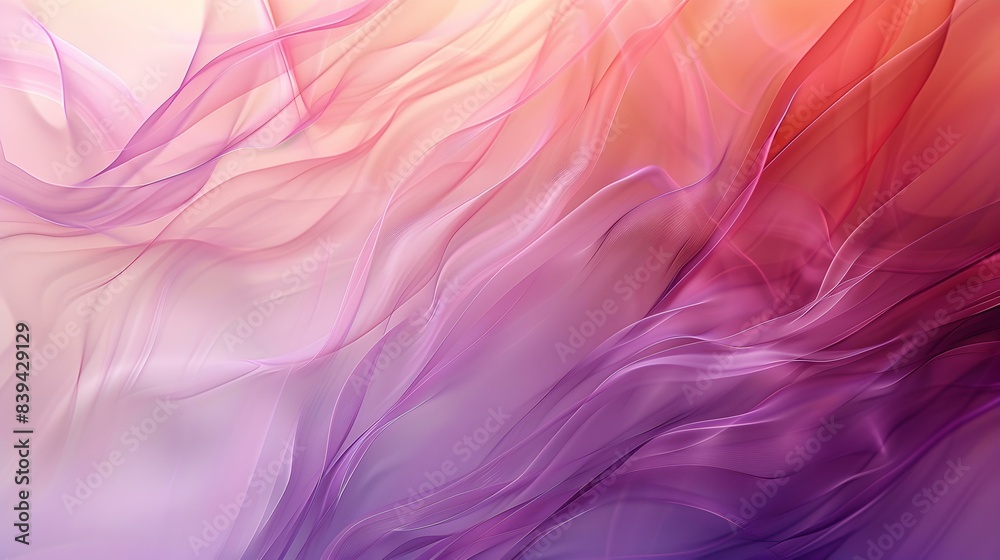 Gradient from ruby to lavender abstract shades digital colors