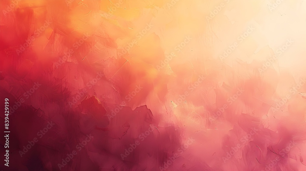 Gradient from peach to ruby color Gradient from peach to ruby color