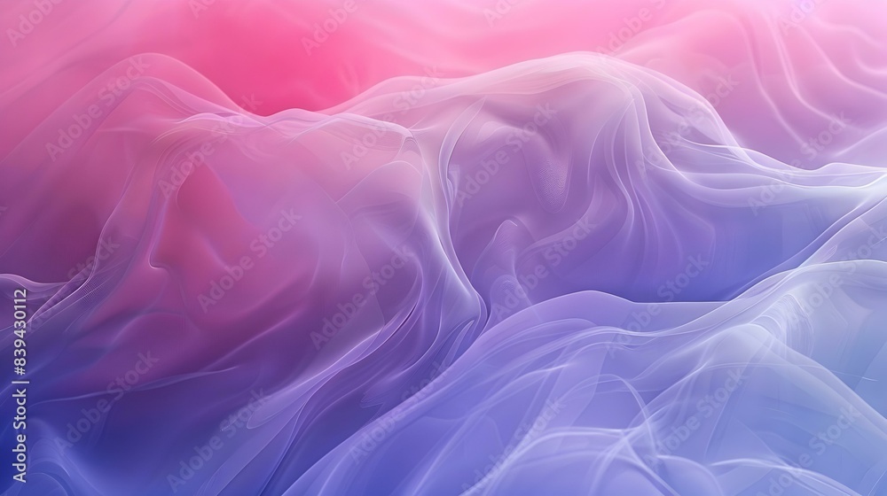 Obraz premium Gradient from pastel blue to lavender abstract backdrop