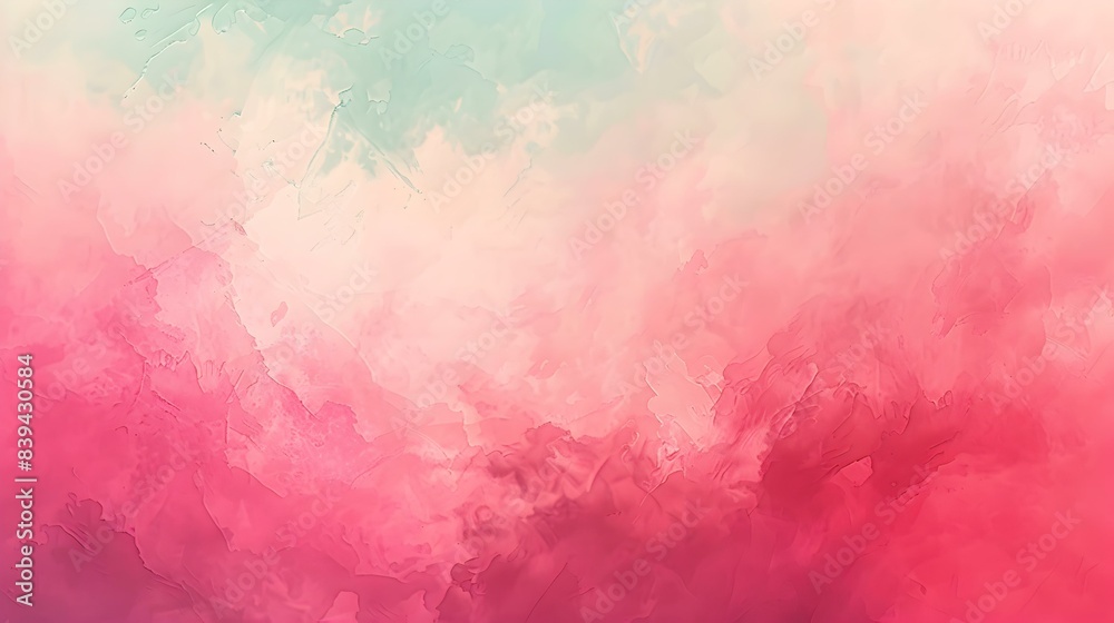 Gradient from pink to mint abstract shades digital colors Gradient from pink to mint abstract shades digital colors