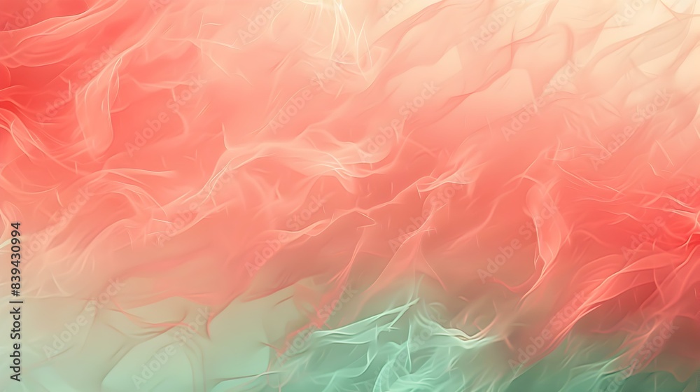 Gradient from emerald to coral abstract shades digital colors Gradient from emerald to coral abstract shades digital colors