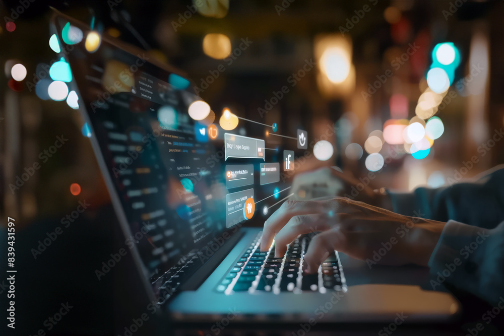 Mastering SEO, Optimizing Your Website on a Laptop Mastering SEO, Optimizing Your Website on a Laptop