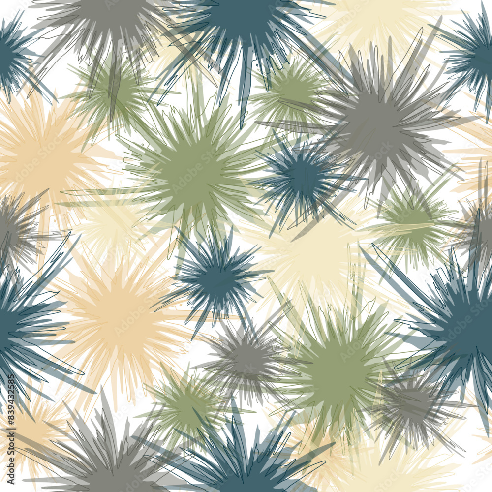 Collage contemporary seamless pattern. Collage contemporary seamless pattern.