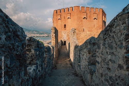 Fortress ruins of the histo...