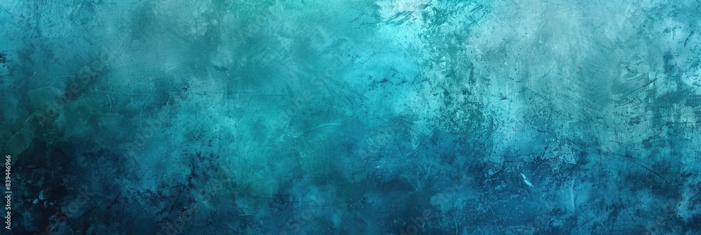 Abstract turquoise and teal textured background. Acrylic painting with brush strokes and texture. Abstract turquoise and teal textured background. Acrylic painting with brush strokes and texture.