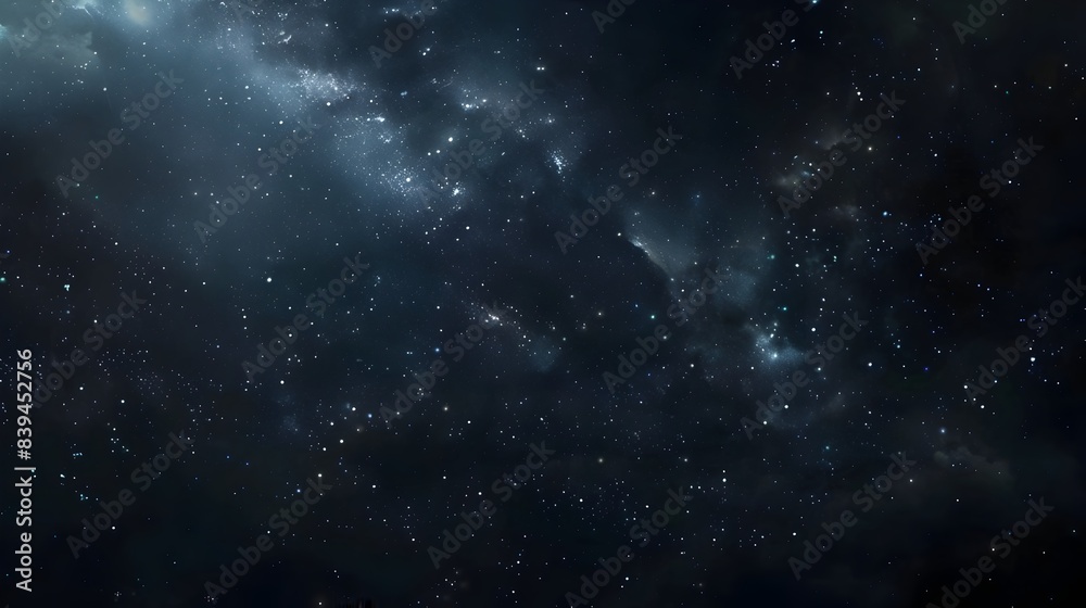 Captivating Dark Expanse Filled with Twinkling Stars and Cosmic Wonders Captivating Dark Expanse Filled with Twinkling Stars and Cosmic Wonders