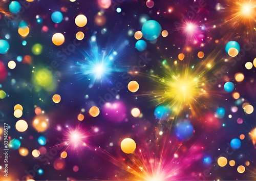 The sparkle of the stars and galaxies