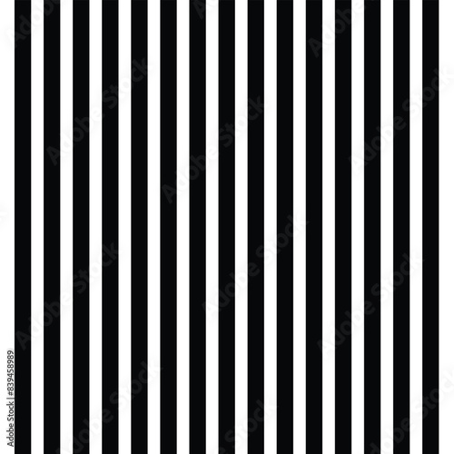 Seamless black diagonal lines pattern vector. Black stripes on white background. Black and white stripe wallpaper background. Vector illustration.