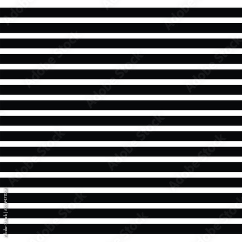 Abstract background. Digital paper for scrapbook nautical black horizontal lines pattern seamless texture. Seamless pattern in a wide strip of white and aquamarine black. Vector illustration.