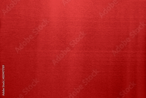 Bild auf Leinwand Beautiful red foil as background, top view